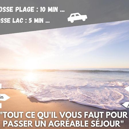 Ravissante Maison Cosy 4* Biscarrosse Proche Lac 外观 照片
